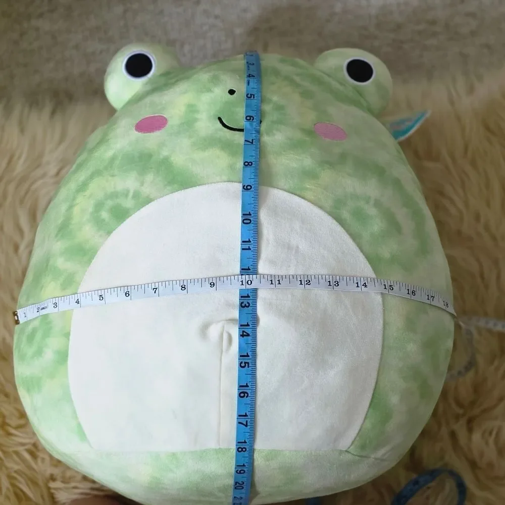 NWT Squishmallows Wendy The Frog 18in Green Tie Dye Stuffed Animal